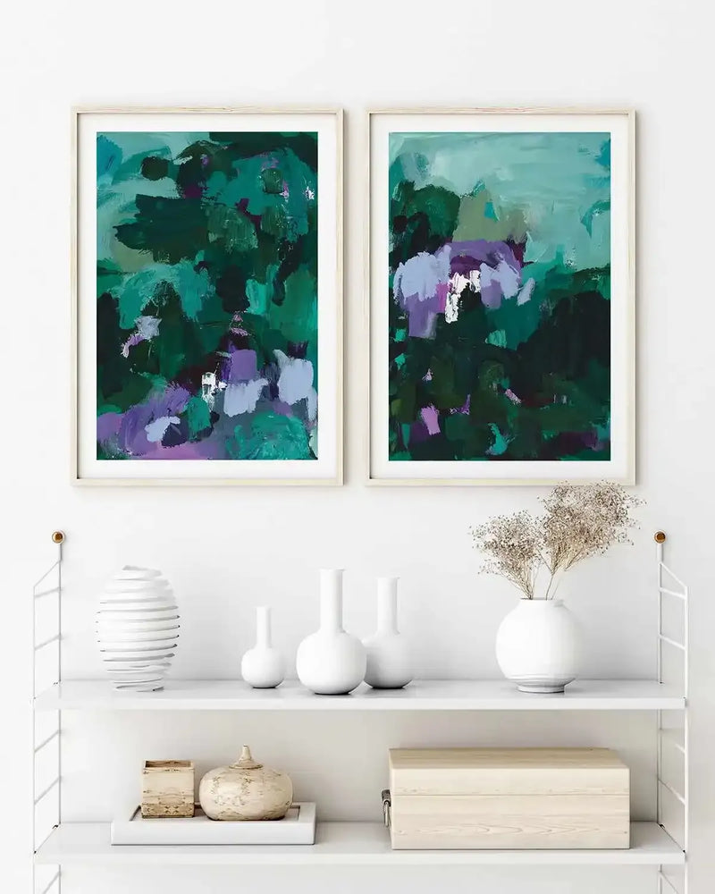 Reflections I PT by Alicia Benetatos Art Print from Olive et Oriel where you can shop wallpaper and artworks online