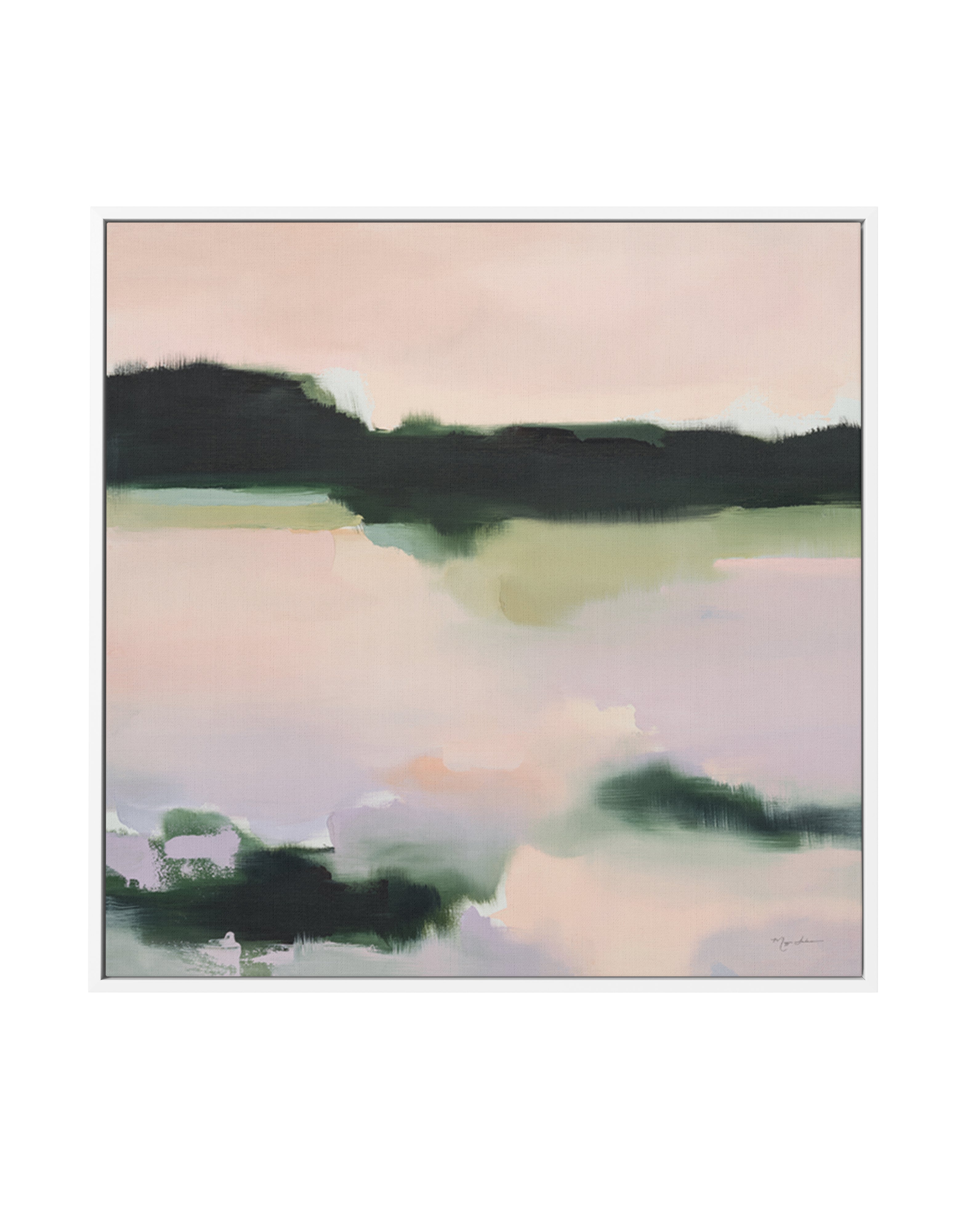 Reflections of Me | Framed Canvas Art Print