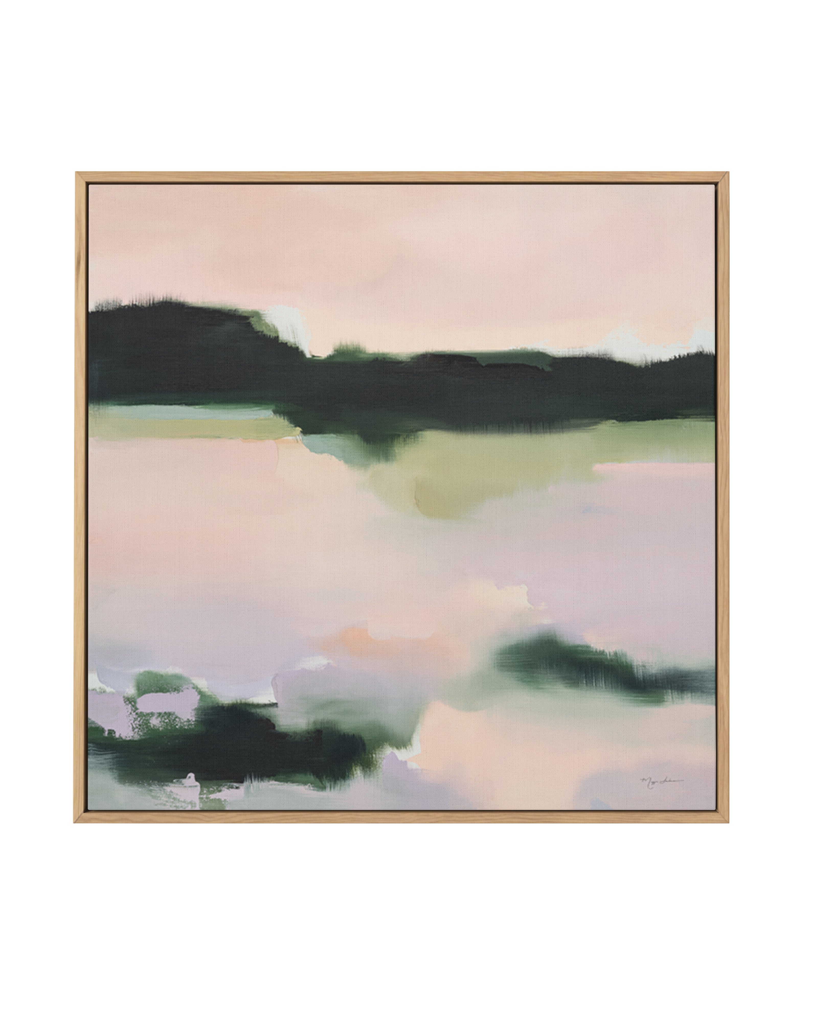 Reflections of Me | Framed Canvas Art Print