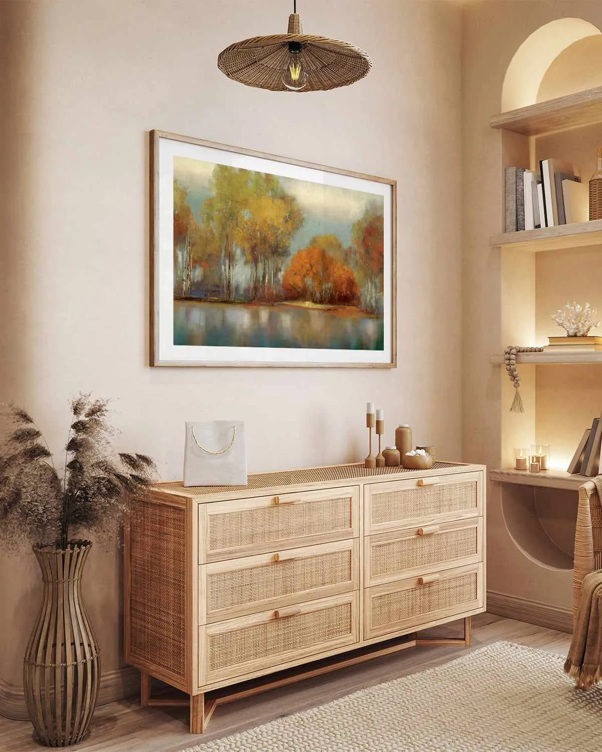 Reflections Art Print from Olive et Oriel where you can shop wallpaper and artworks online