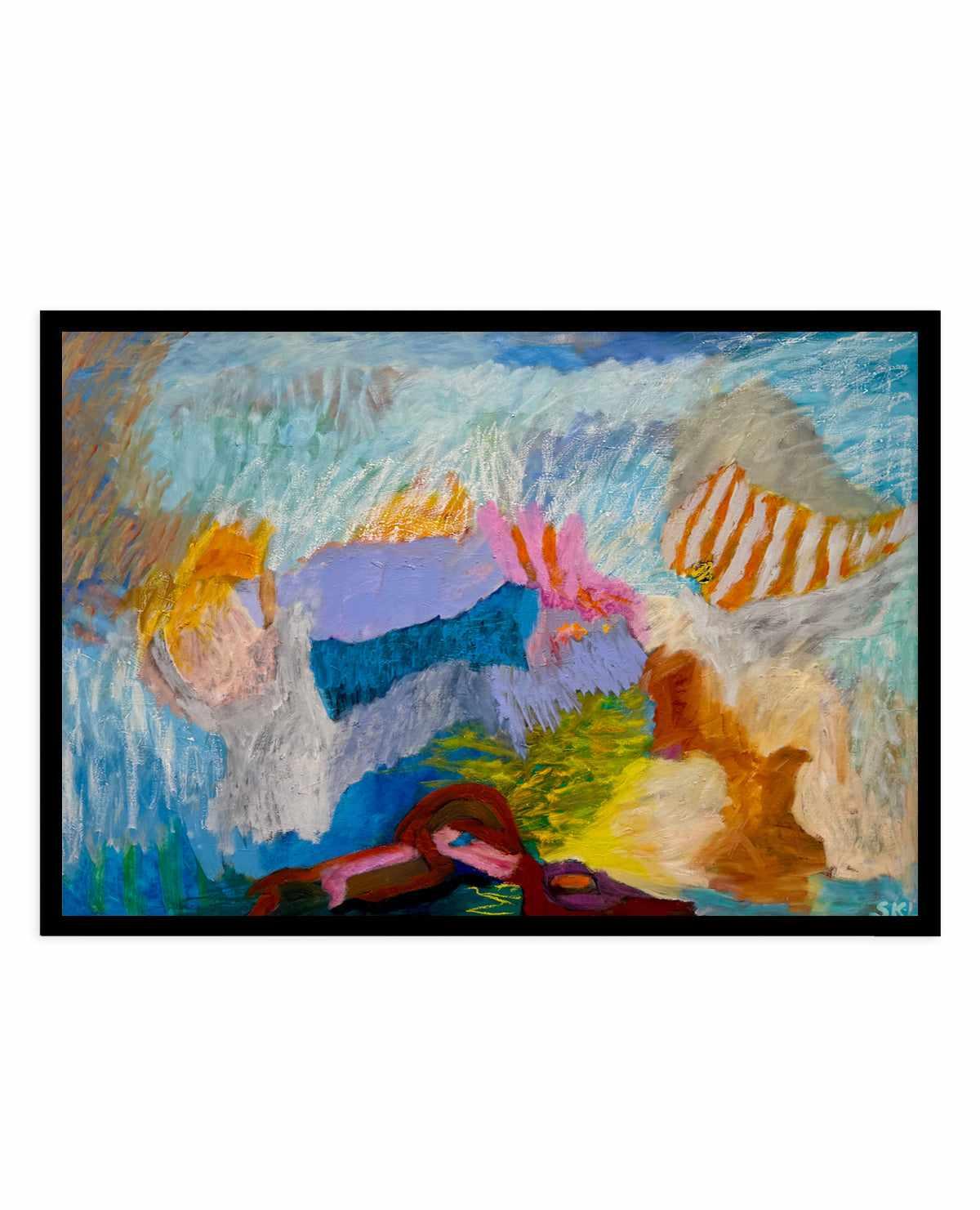 Refreshing by Svend Kindt-Larsen | Art Print from Olive et Oriel where you can shop wallpaper and artworks online