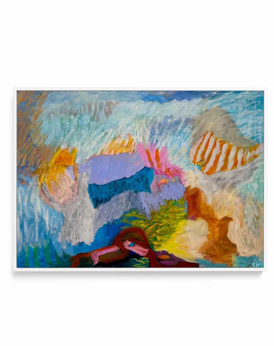 Refreshing by Svend Kindt-Larsen | Framed Canvas Art Print from Olive et Oriel where you can shop wallpaper and artworks online