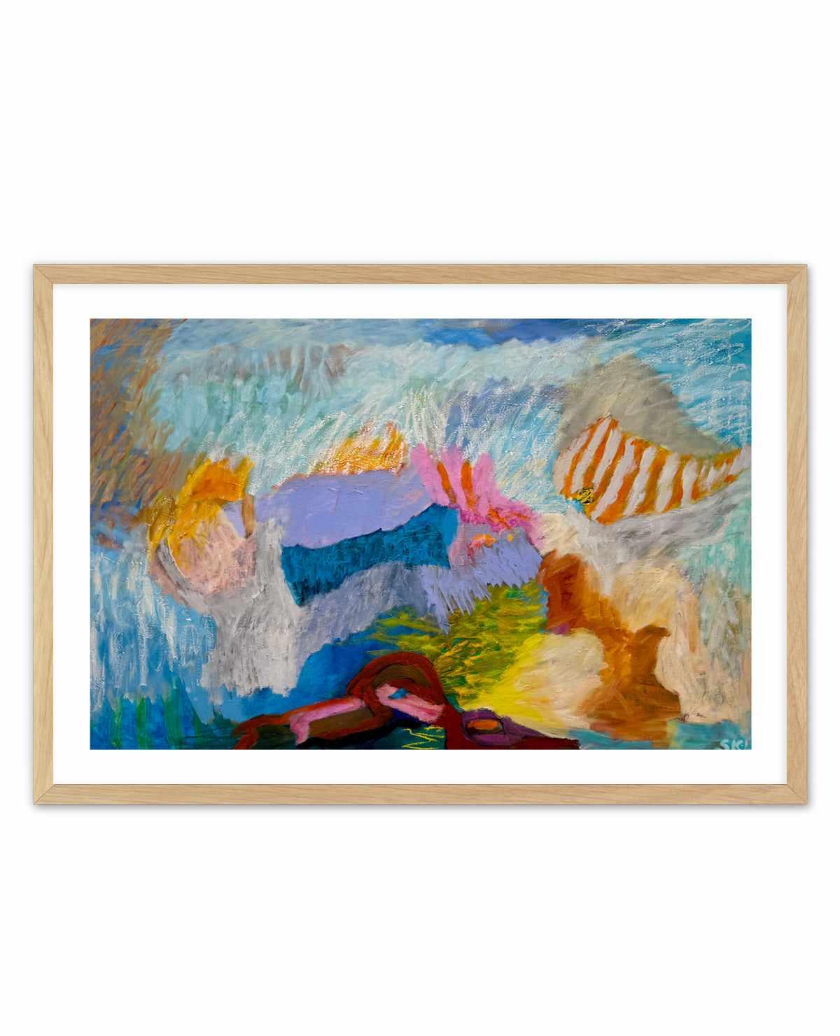 Refreshing by Svend Kindt-Larsen | Art Print from Olive et Oriel where you can shop wallpaper and artworks online