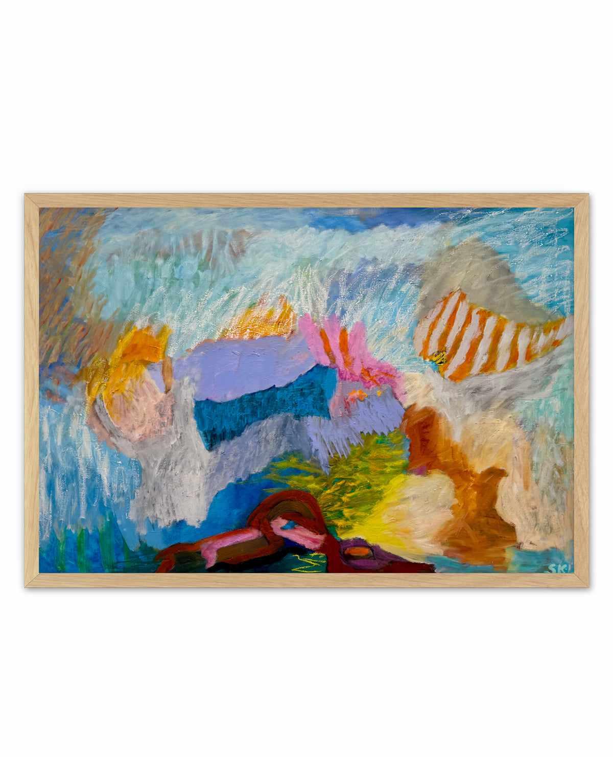 Refreshing by Svend Kindt-Larsen | Art Print from Olive et Oriel where you can shop wallpaper and artworks online