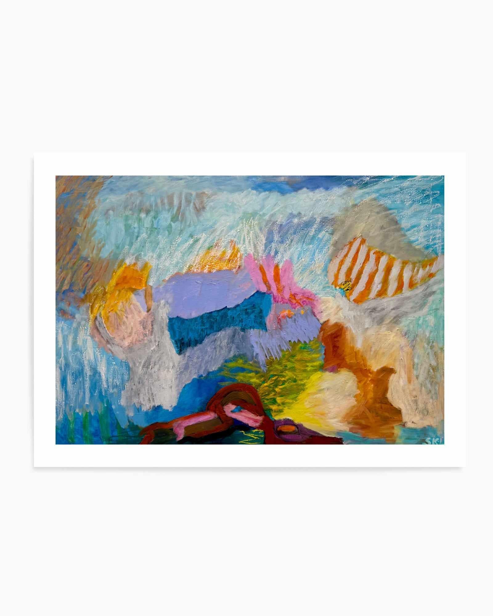 Refreshing by Svend Kindt-Larsen | Art Print from Olive et Oriel where you can shop wallpaper and artworks online