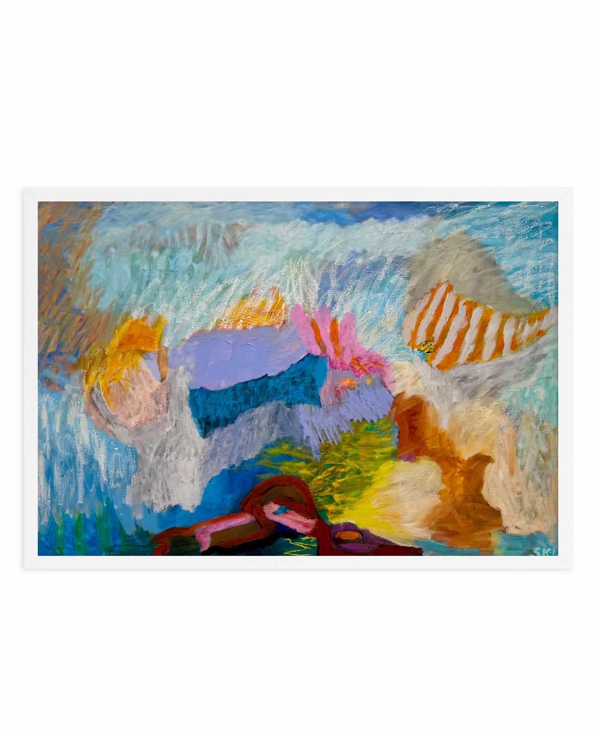 Refreshing by Svend Kindt-Larsen | Art Print from Olive et Oriel where you can shop wallpaper and artworks online