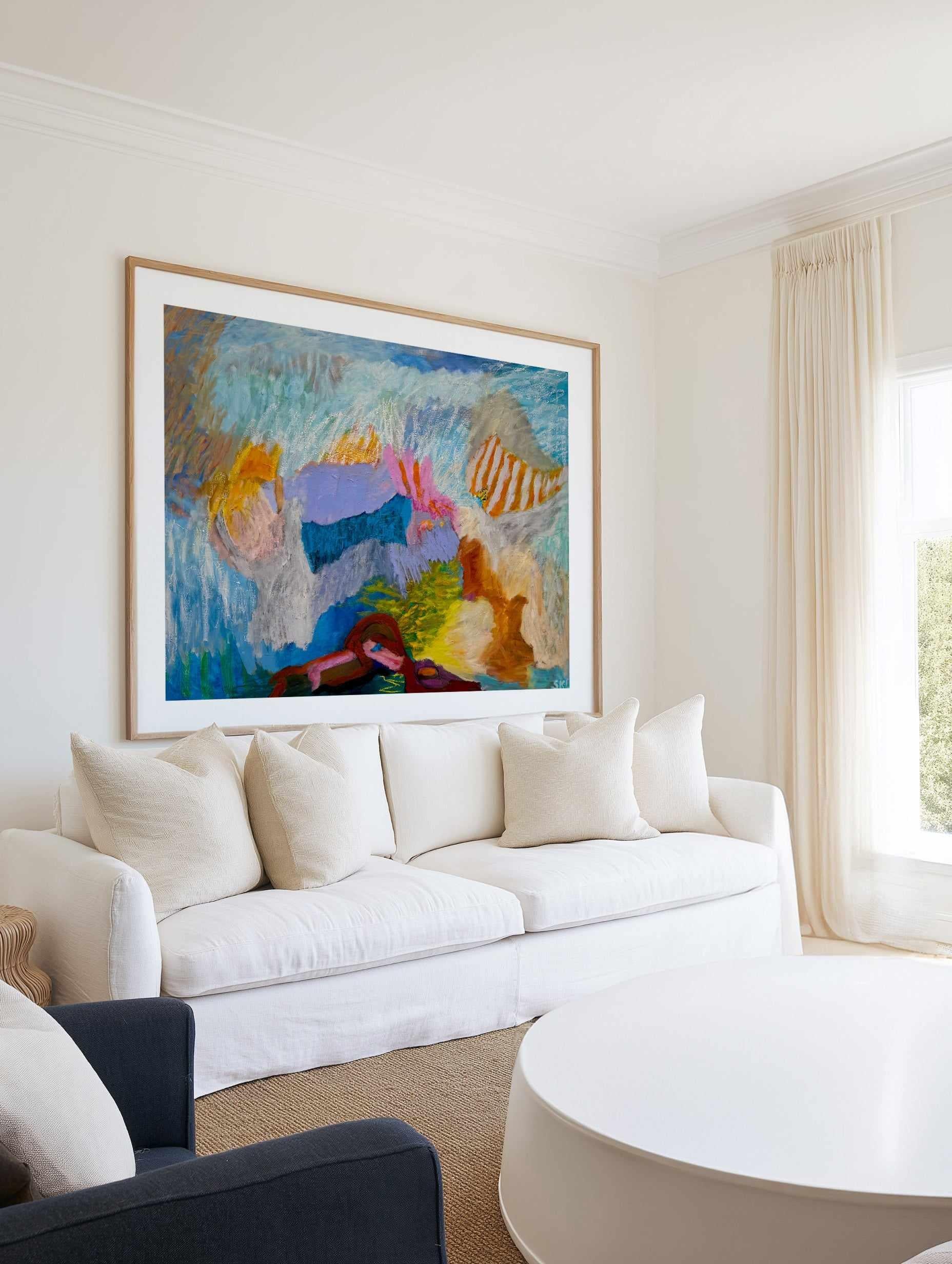 Refreshing by Svend Kindt-Larsen | Art Print from Olive et Oriel where you can shop wallpaper and artworks online