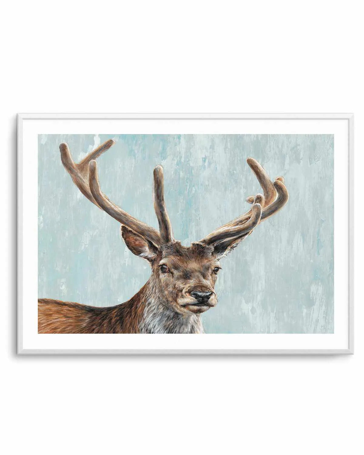 Reindeer Art Print from Olive et Oriel where you can shop wallpaper and artworks online