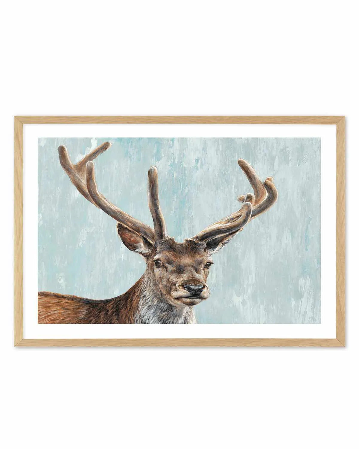 Reindeer Art Print from Olive et Oriel where you can shop wallpaper and artworks online
