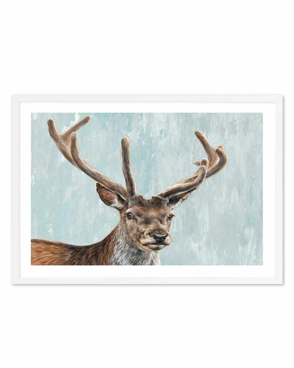 Reindeer Art Print from Olive et Oriel where you can shop wallpaper and artworks online