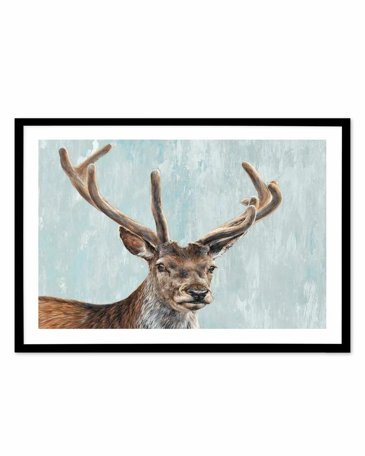 Reindeer Art Print from Olive et Oriel where you can shop wallpaper and artworks online