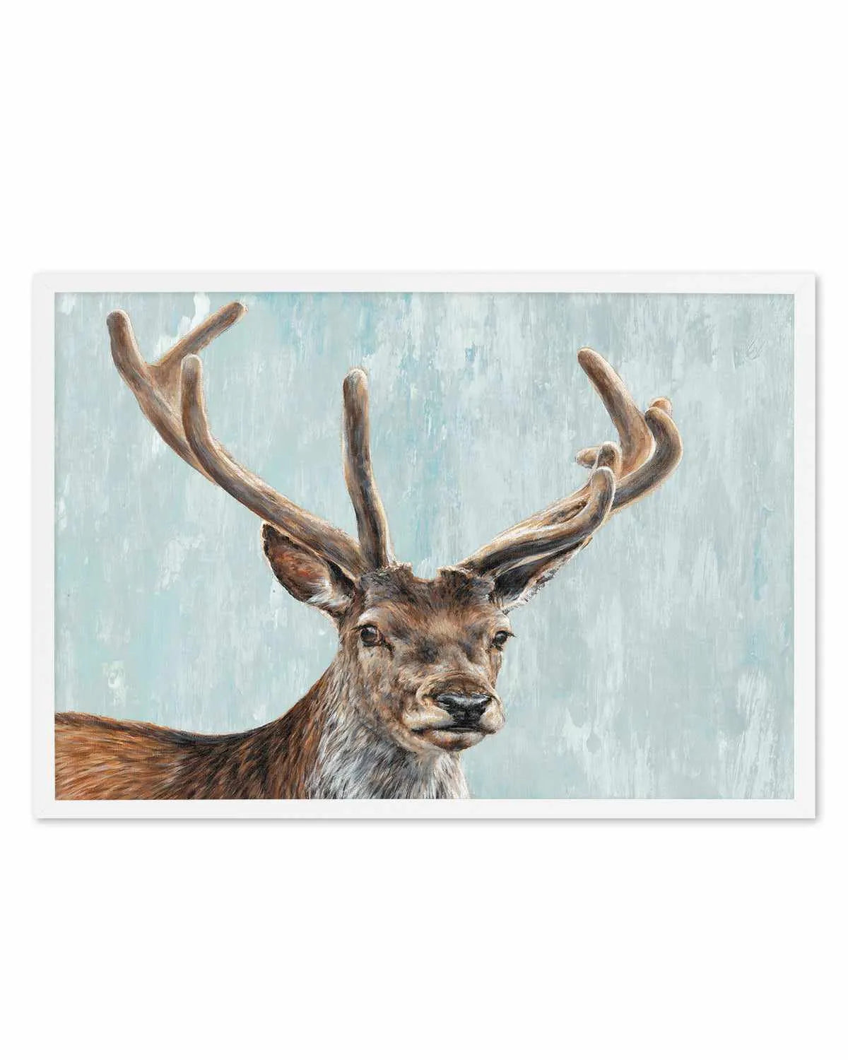 Reindeer Art Print from Olive et Oriel where you can shop wallpaper and artworks online