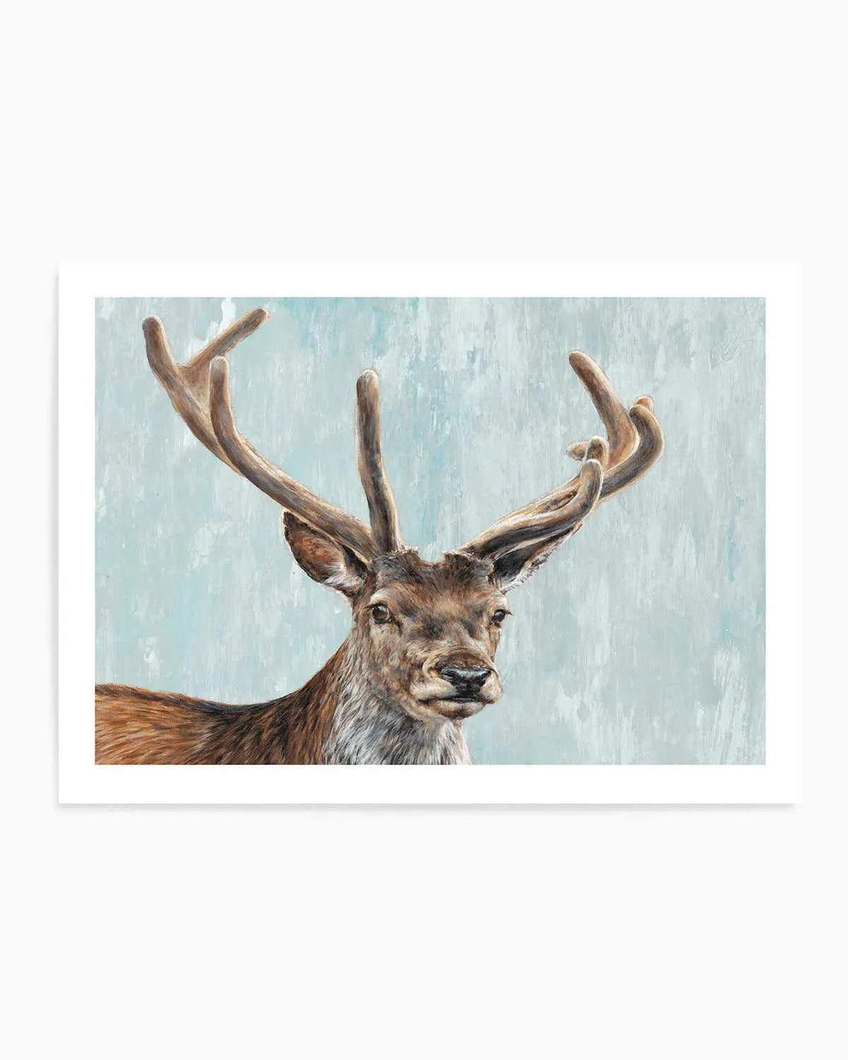 Reindeer Art Print from Olive et Oriel where you can shop wallpaper and artworks online