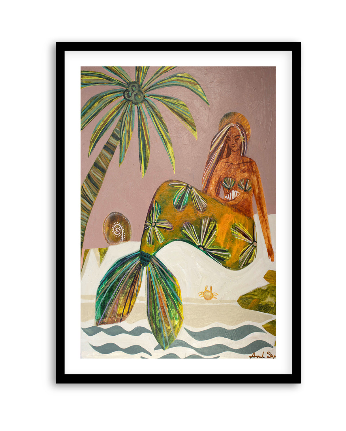 Release it To The Sea | Art Print from Olive et Oriel where you can shop wallpaper and artworks online