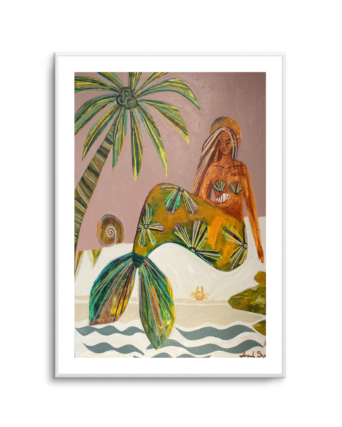 Release it To The Sea | Art Print from Olive et Oriel where you can shop wallpaper and artworks online