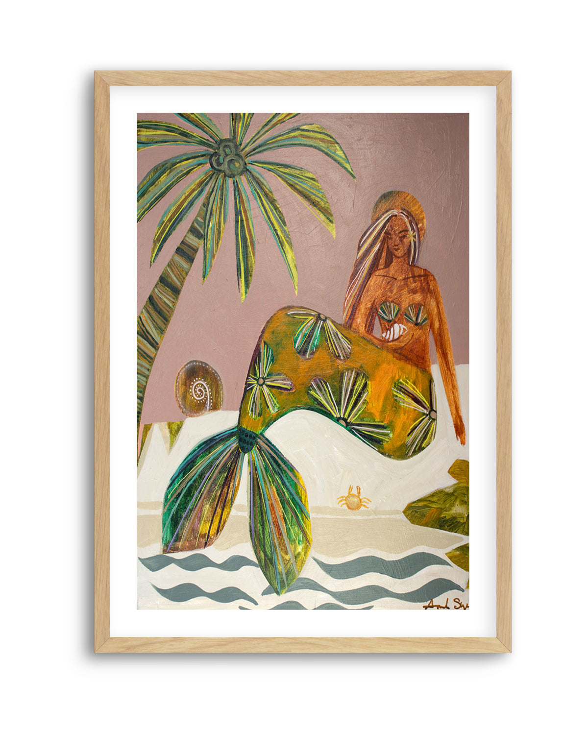 Release it To The Sea | Art Print from Olive et Oriel where you can shop wallpaper and artworks online