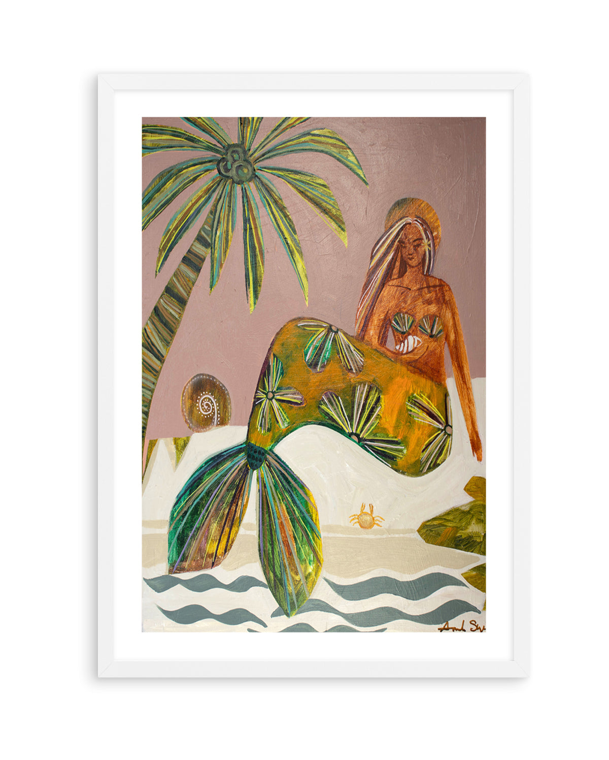 Release it To The Sea | Art Print from Olive et Oriel where you can shop wallpaper and artworks online