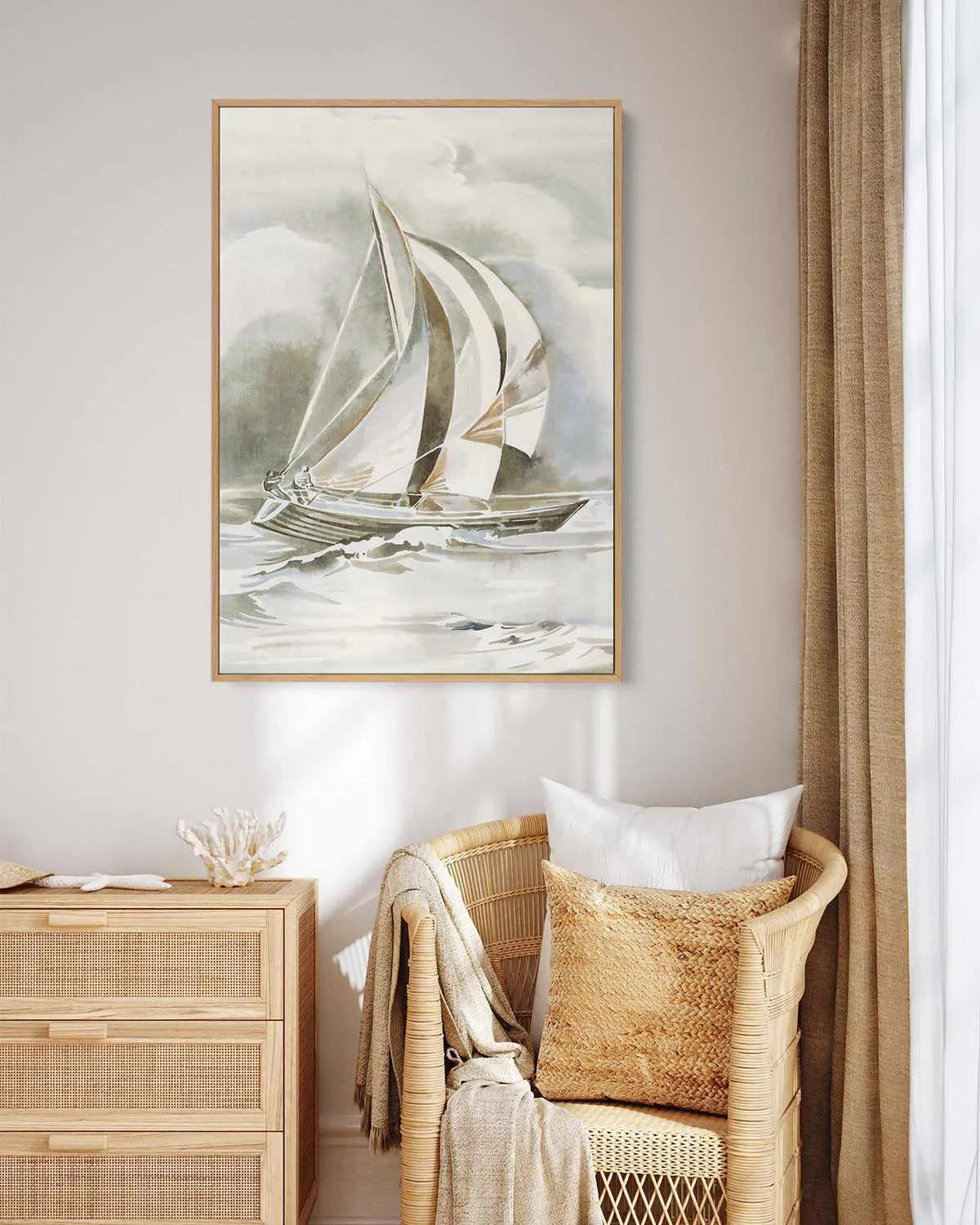 Renegate I | Framed Canvas Art Print from Olive et Oriel where you can shop wallpaper and artworks online