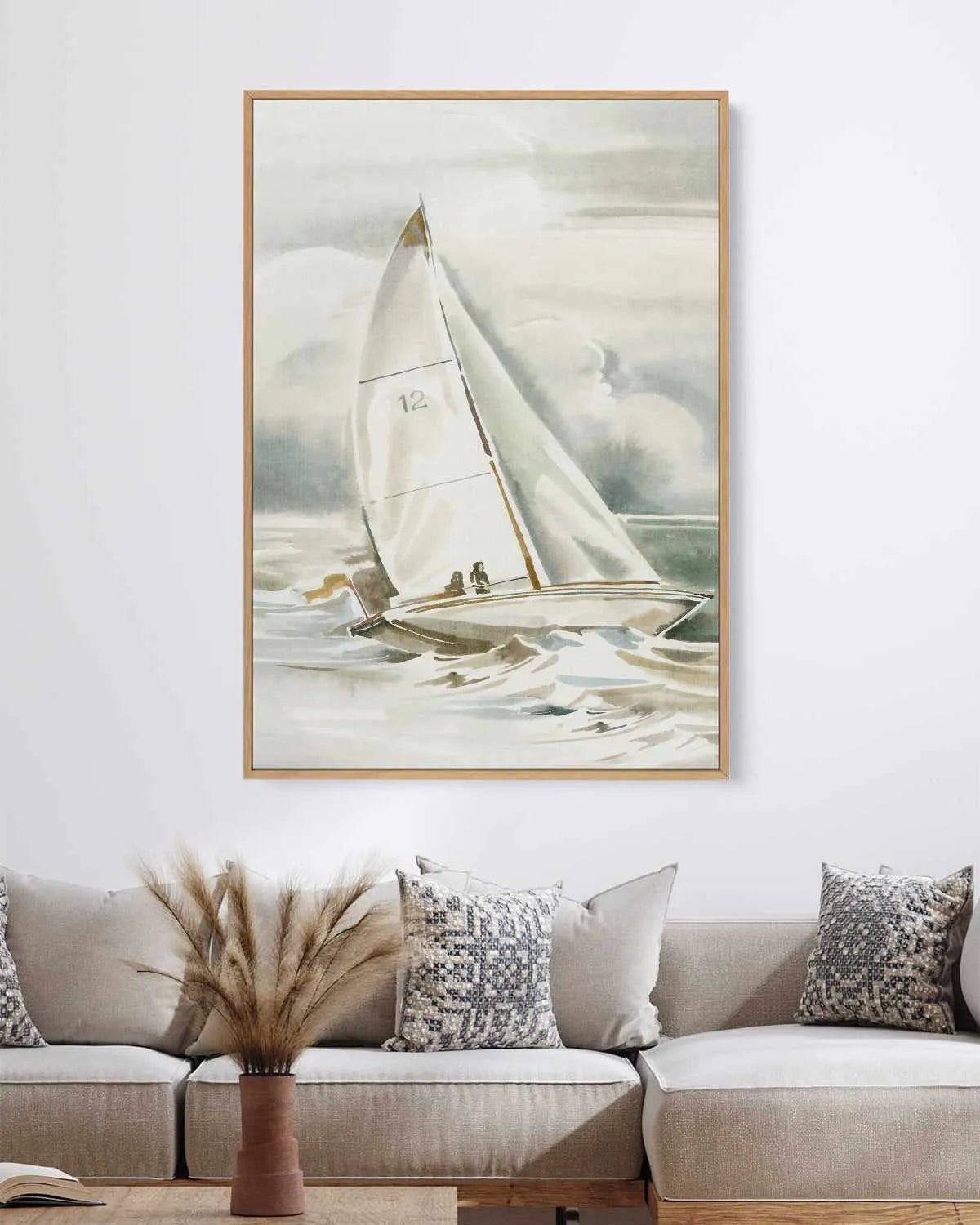 Renegate II | Framed Canvas Art Print from Olive et Oriel where you can shop wallpaper and artworks online