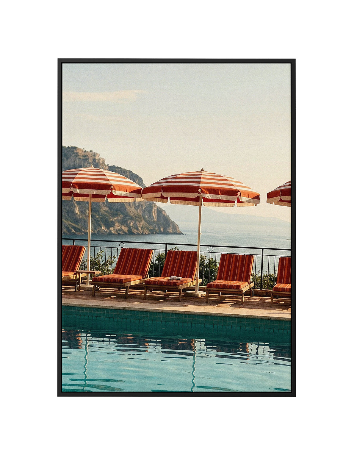 Reserved Seating I | Framed Canvas Art Print