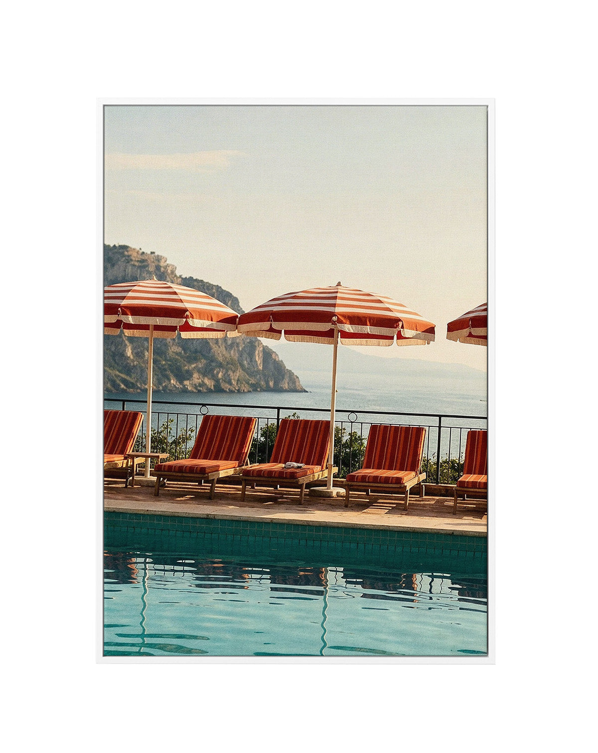 Reserved Seating I | Framed Canvas Art Print