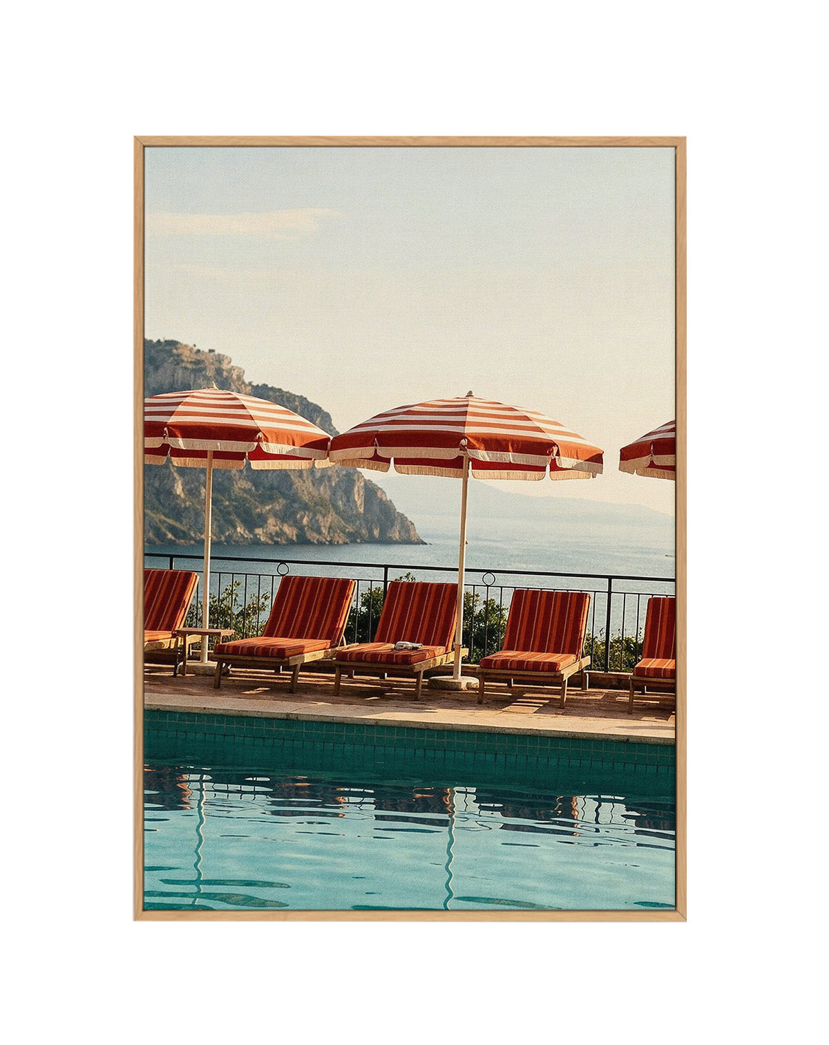 Reserved Seating I | Framed Canvas Art Print
