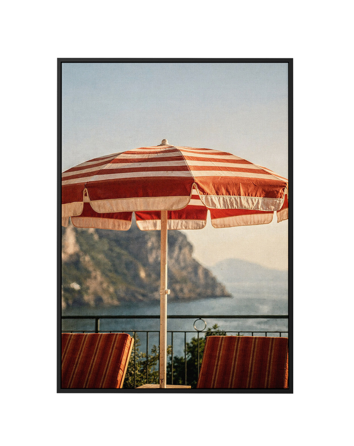 Reserved Seating II | Framed Canvas Art Print