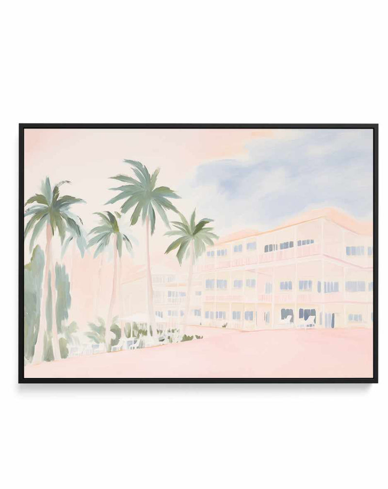 Resort Dreamscape | Framed Canvas Art Print