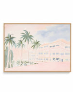 Resort Dreamscape | Framed Canvas Art Print