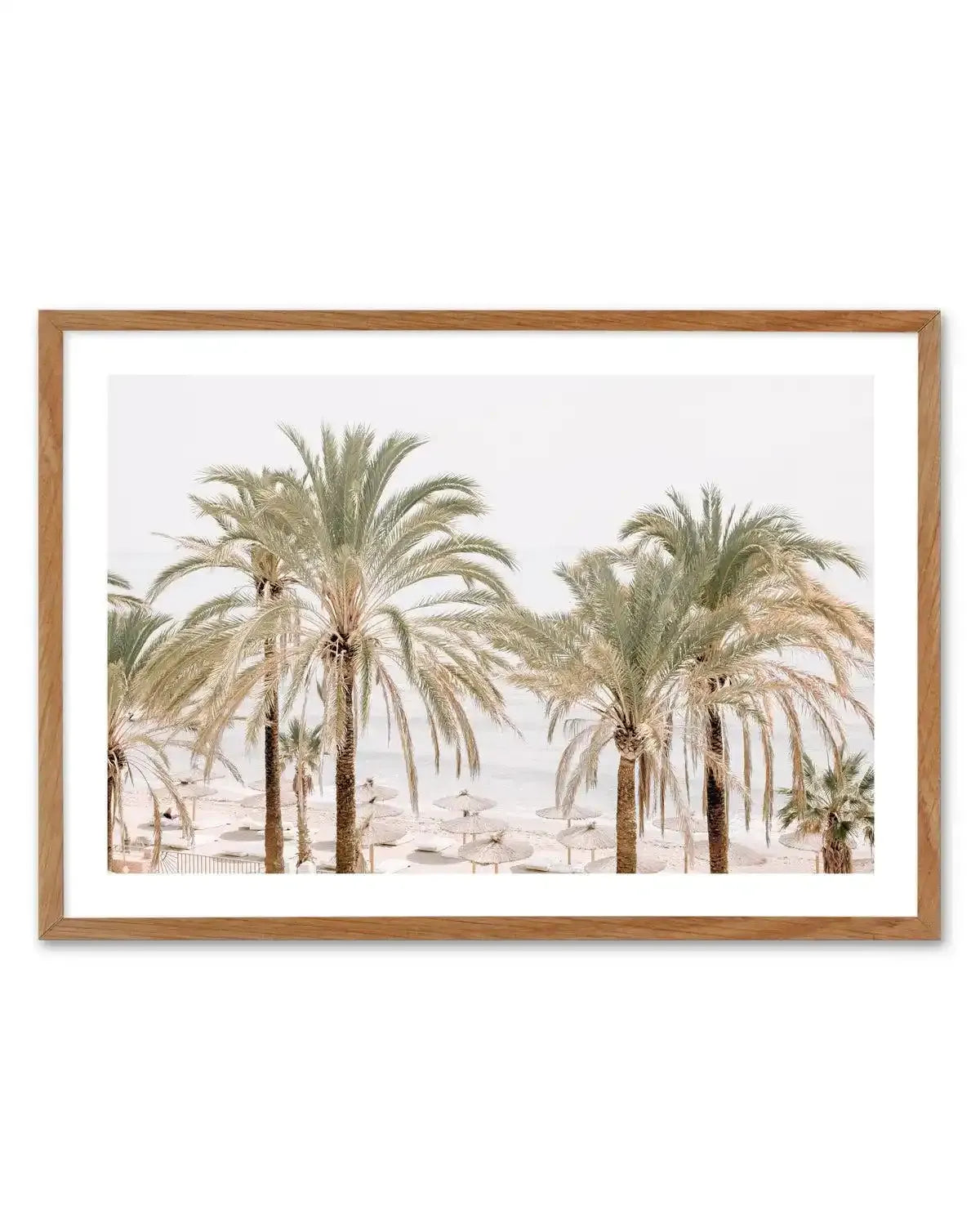 Resort de Palmas II Art Print-PRINT-Olive et Oriel-Olive et Oriel-50x70 cm | 19.6" x 27.5"-Walnut-With White Border-Buy-Australian-Art-Prints-Online-with-Olive-et-Oriel-Your-Artwork-Specialists-Austrailia-Decorate-With-Coastal-Photo-Wall-Art-Prints-From-Our-Beach-House-Artwork-Collection-Fine-Poster-and-Framed-Artwork
