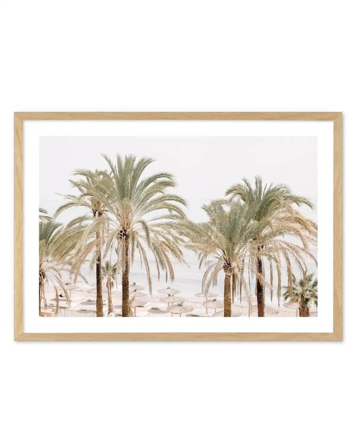 Resort de Palmas II Art Print-PRINT-Olive et Oriel-Olive et Oriel-A4 | 8.3" x 11.7" | 21 x 29.7cm-Oak-With White Border-Buy-Australian-Art-Prints-Online-with-Olive-et-Oriel-Your-Artwork-Specialists-Austrailia-Decorate-With-Coastal-Photo-Wall-Art-Prints-From-Our-Beach-House-Artwork-Collection-Fine-Poster-and-Framed-Artwork