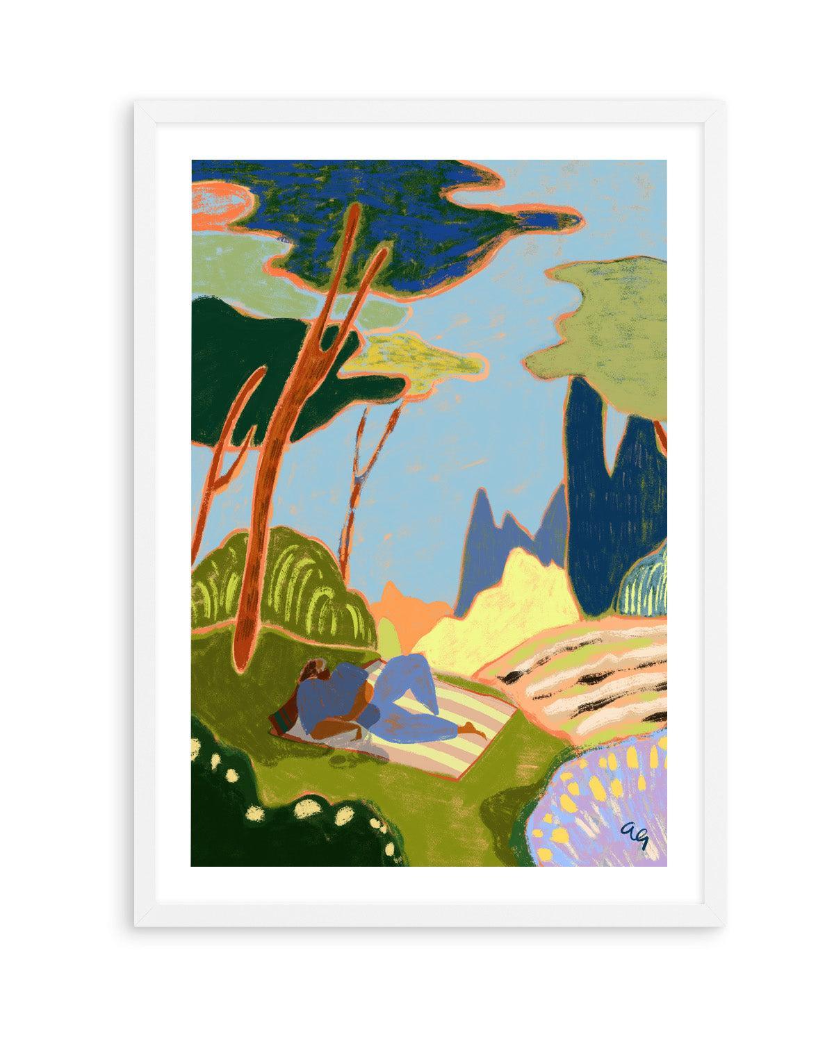 Respire by Arty Guava | Art Print from Olive et Oriel where you can shop wallpaper and artworks online