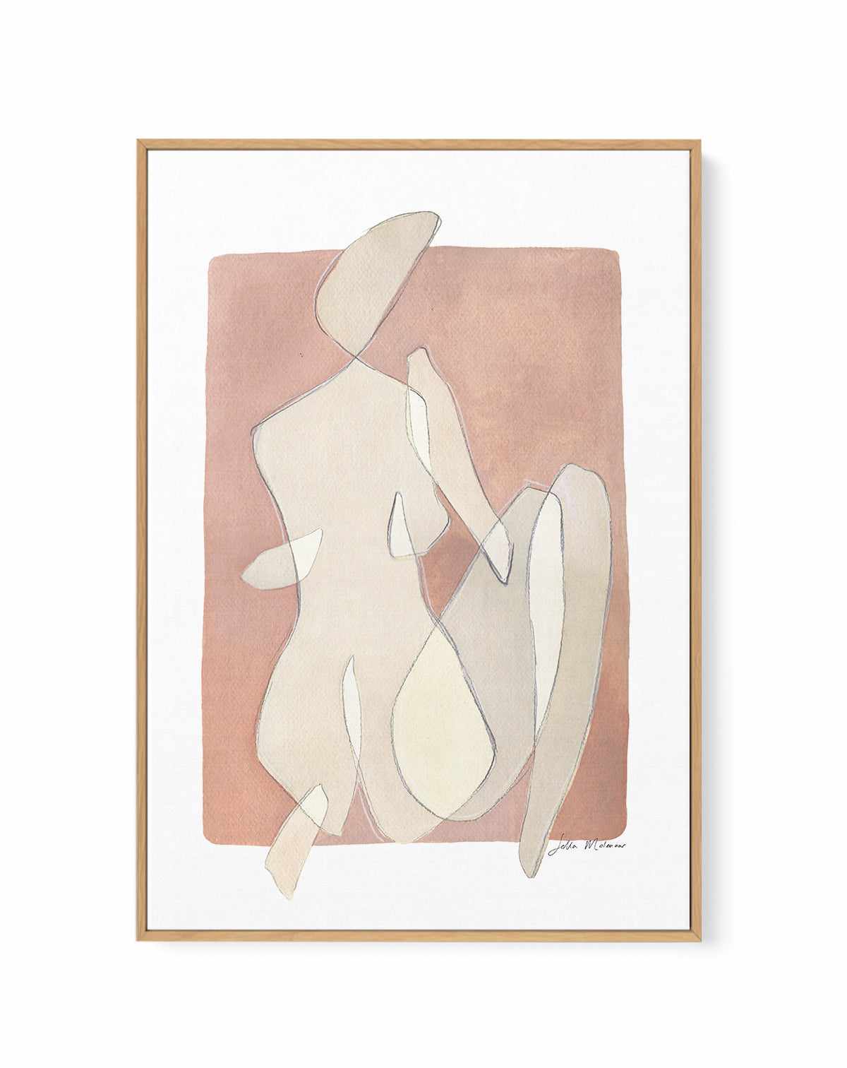 Rest by Sella Molenaar | Framed Canvas Art Print