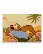 Rest and Relax by Arty Guava | Framed Canvas Art Print