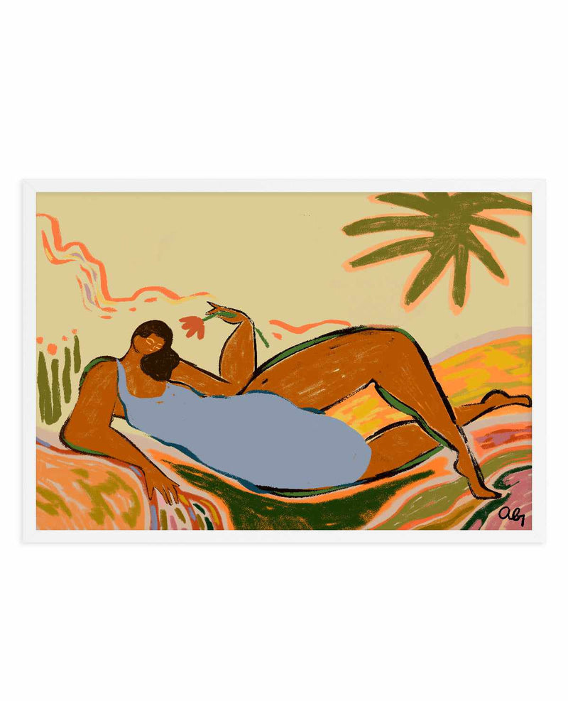 Rest and Relax by Arty Guava | Art Print