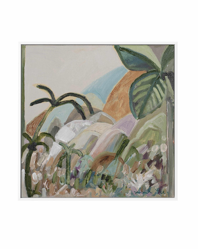Restful Place by Amanda Skye | Framed Canvas Art Print from Olive et Oriel where you can shop wallpaper and artworks online