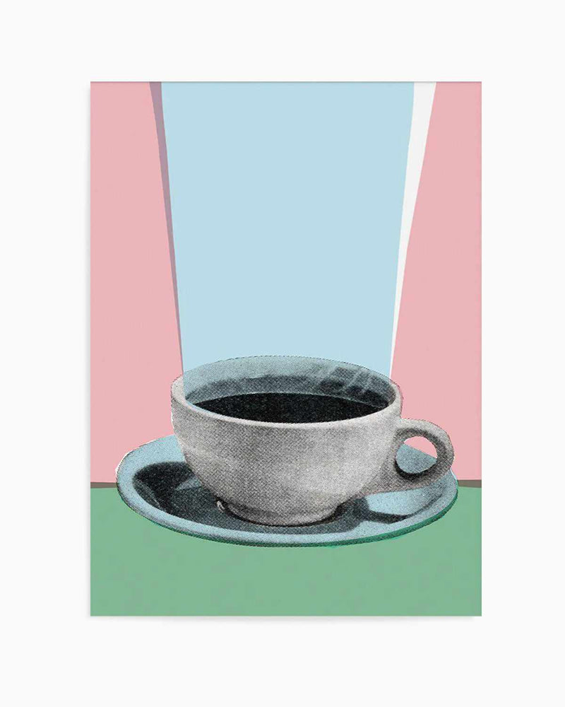 Retro Coffee Art Print