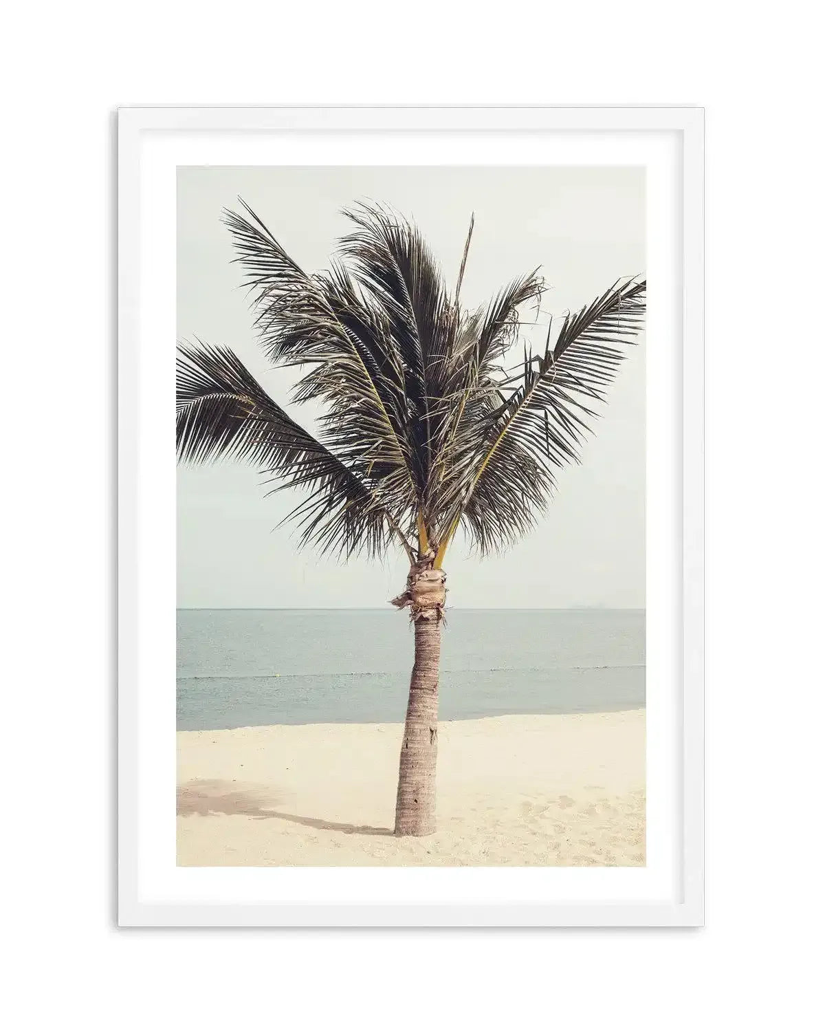 Retro Palm Art Print-PRINT-Olive et Oriel-Olive et Oriel-A5 | 5.8" x 8.3" | 14.8 x 21cm-White-With White Border-Buy-Australian-Art-Prints-Online-with-Olive-et-Oriel-Your-Artwork-Specialists-Austrailia-Decorate-With-Coastal-Photo-Wall-Art-Prints-From-Our-Beach-House-Artwork-Collection-Fine-Poster-and-Framed-Artwork