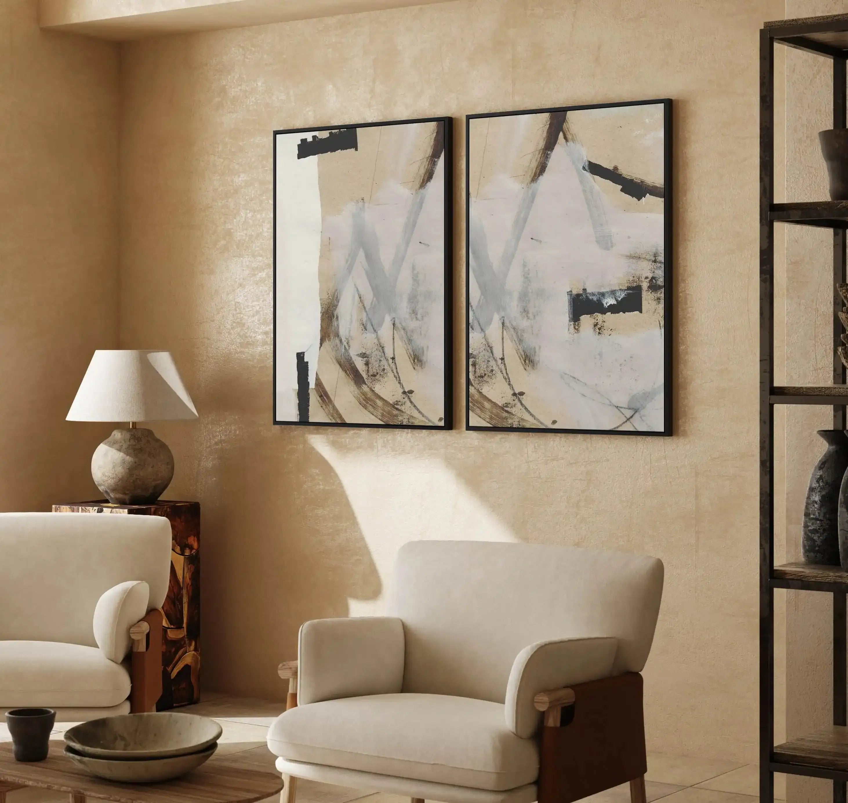 Reunion II by Dan Hobday PT | Framed Canvas-CANVAS-You can shop wall art online with Olive et Oriel for everything from abstract art to fun kids wall art. Our beautiful modern art prints and canvas art are available from large canvas prints to wall art paintings and our proudly Australian artwork collection offers only the highest quality framed large wall art and canvas art Australia - You can buy fashion photography prints or Hampton print posters and paintings on canvas from Olive et Oriel an