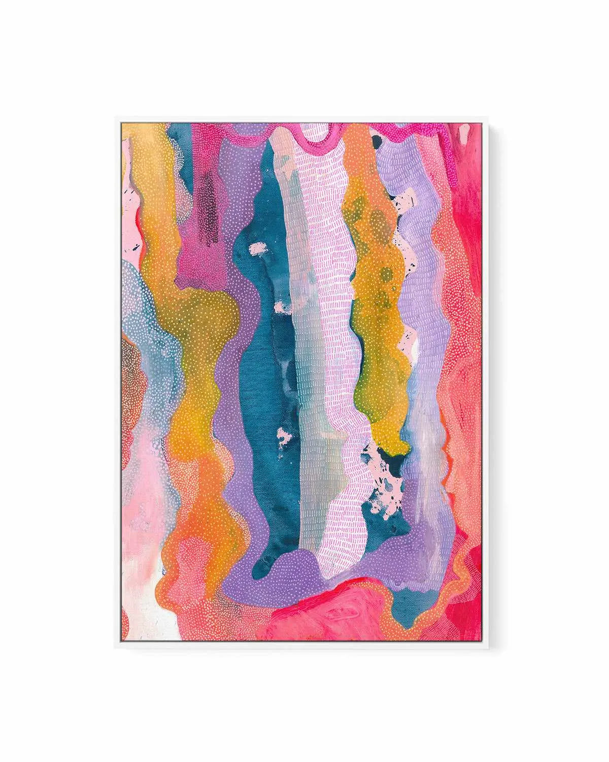 Reverie I by Laura Oczós | Framed Canvas Art Print from Olive et Oriel where you can shop wallpaper and artworks online