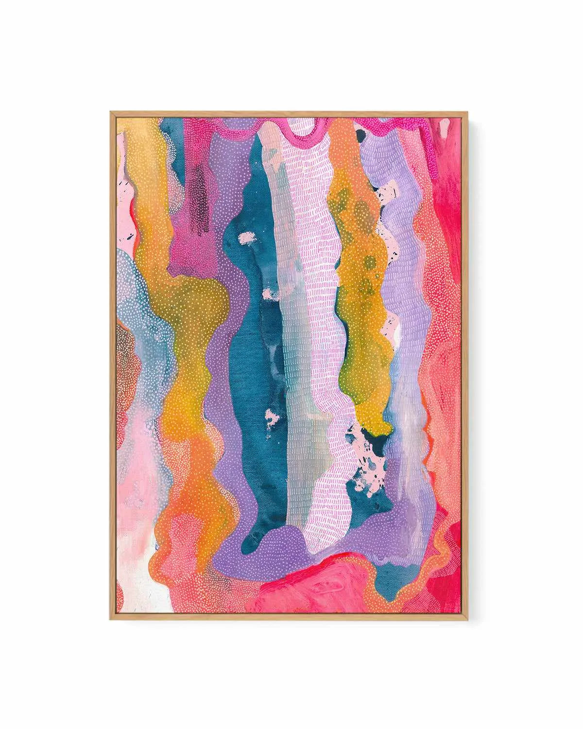 Reverie I by Laura Oczós | Framed Canvas Art Print from Olive et Oriel where you can shop wallpaper and artworks online