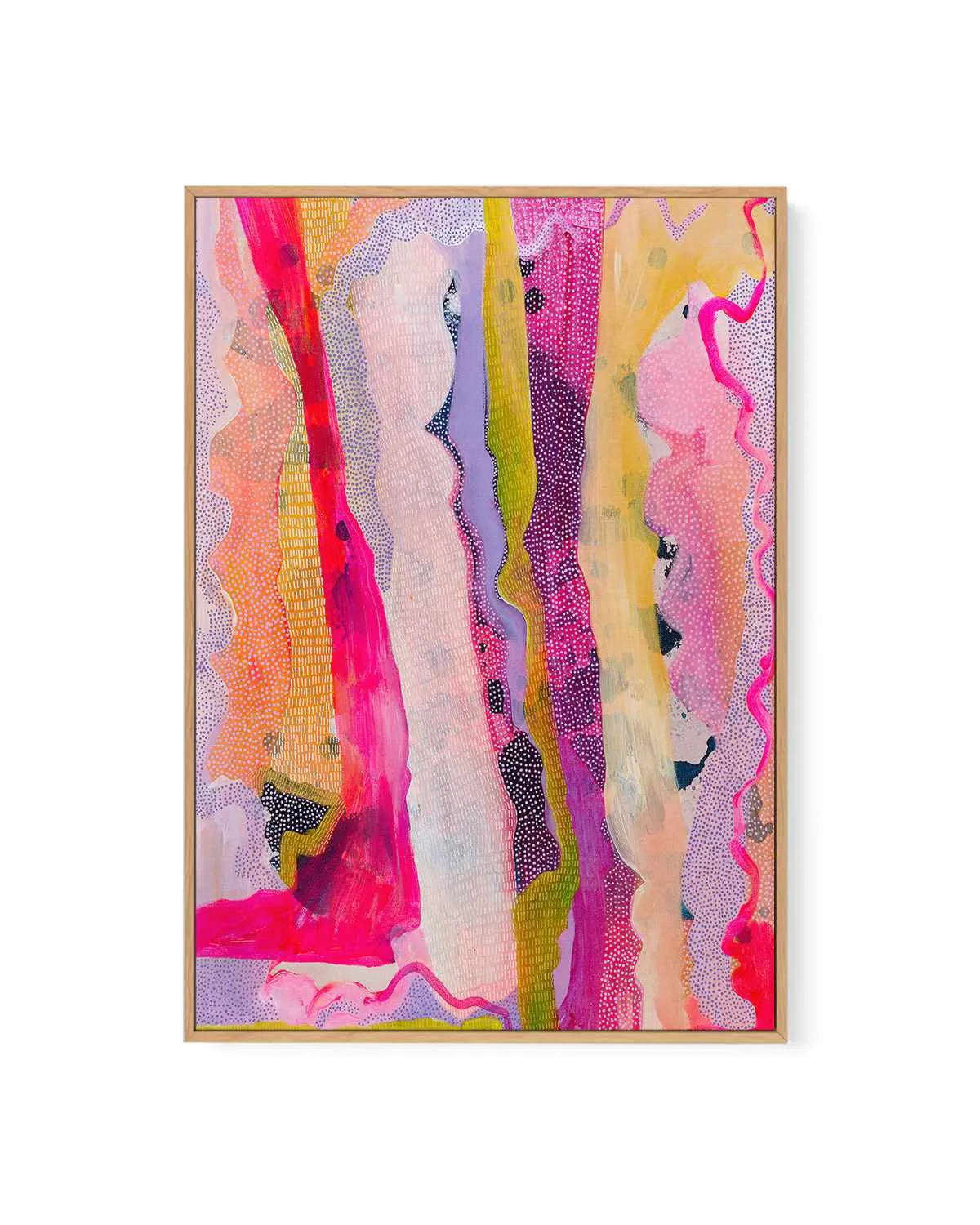 Reverie II by Laura Oczós | Framed Canvas Art Print from Olive et Oriel where you can shop wallpaper and artworks online