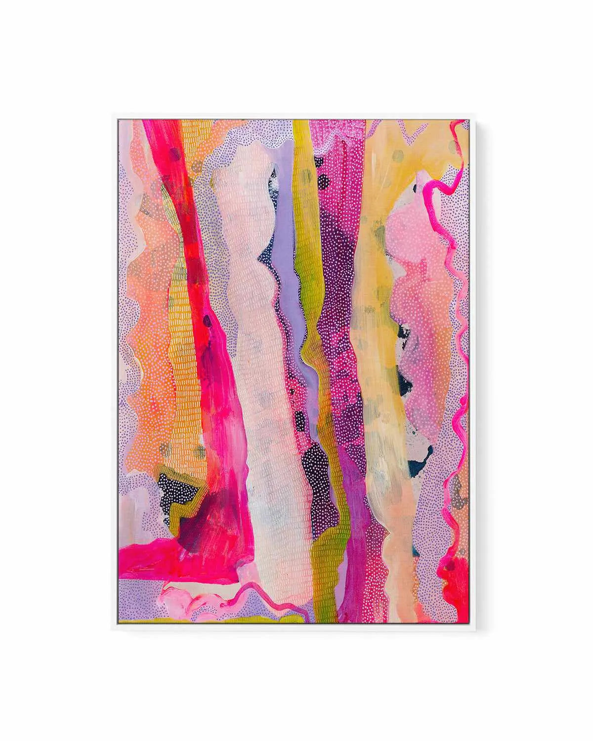 Reverie II by Laura Oczós | Framed Canvas Art Print from Olive et Oriel where you can shop wallpaper and artworks online