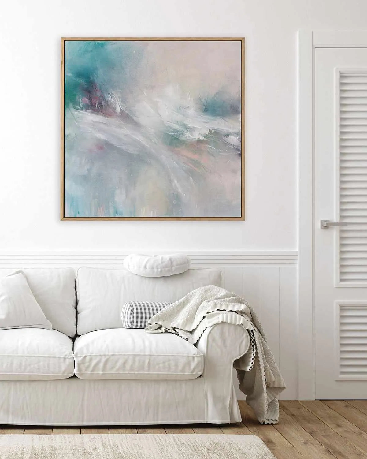 Rhythmic by Karen Hale | Framed Canvas Art Print from Olive et Oriel where you can shop wallpaper and artworks online