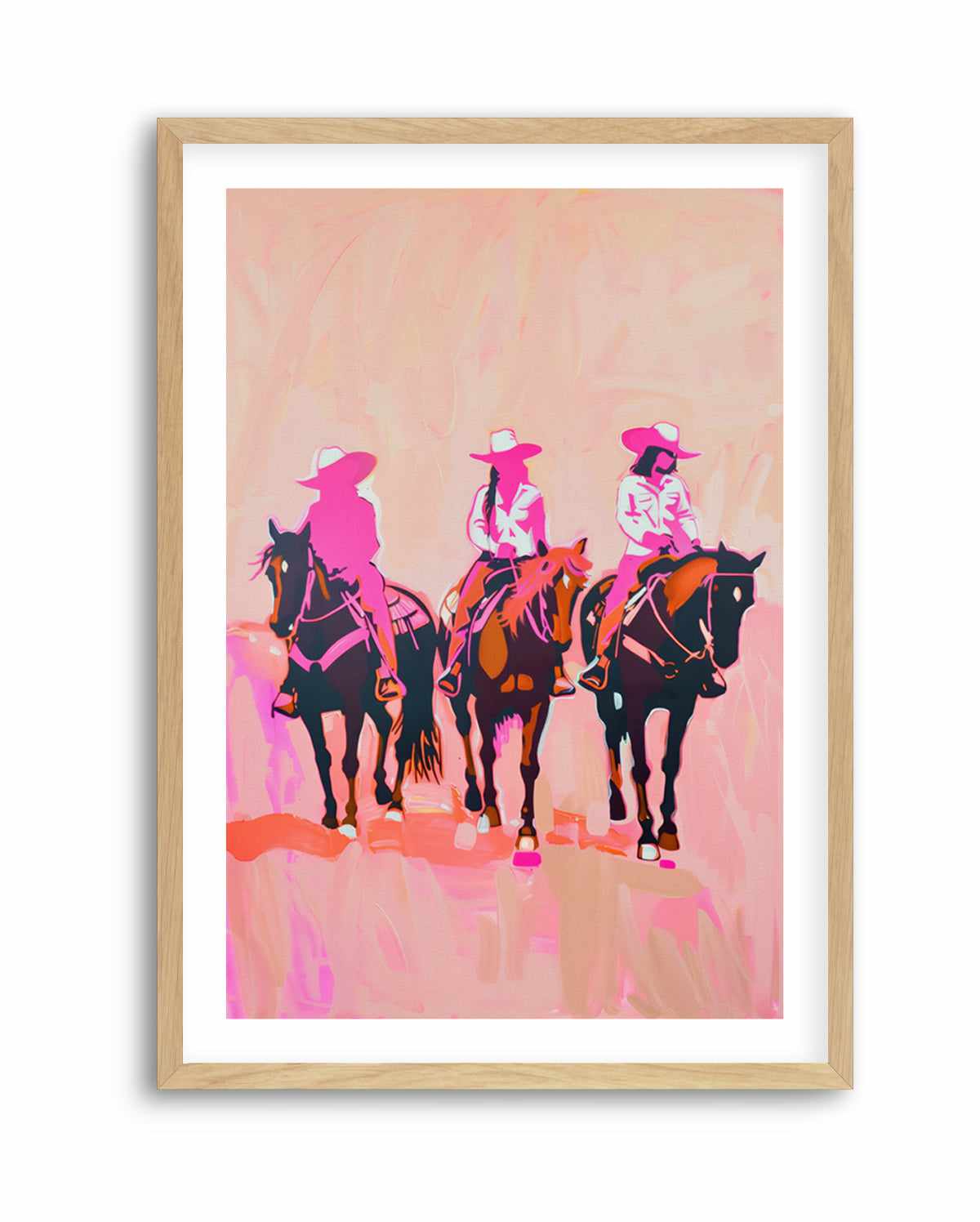 Ride on Cowgirls | Art Print