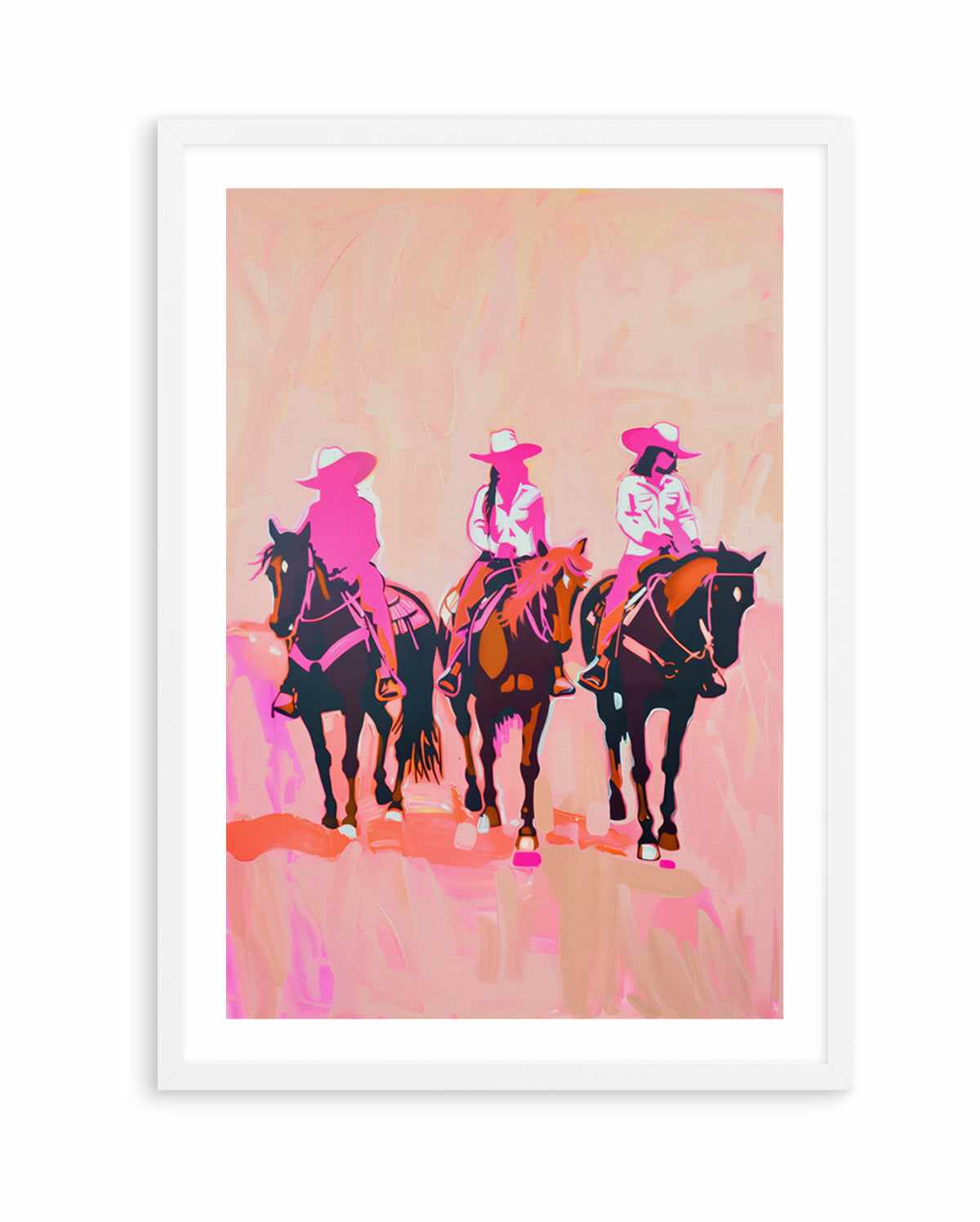 Ride on Cowgirls | Art Print