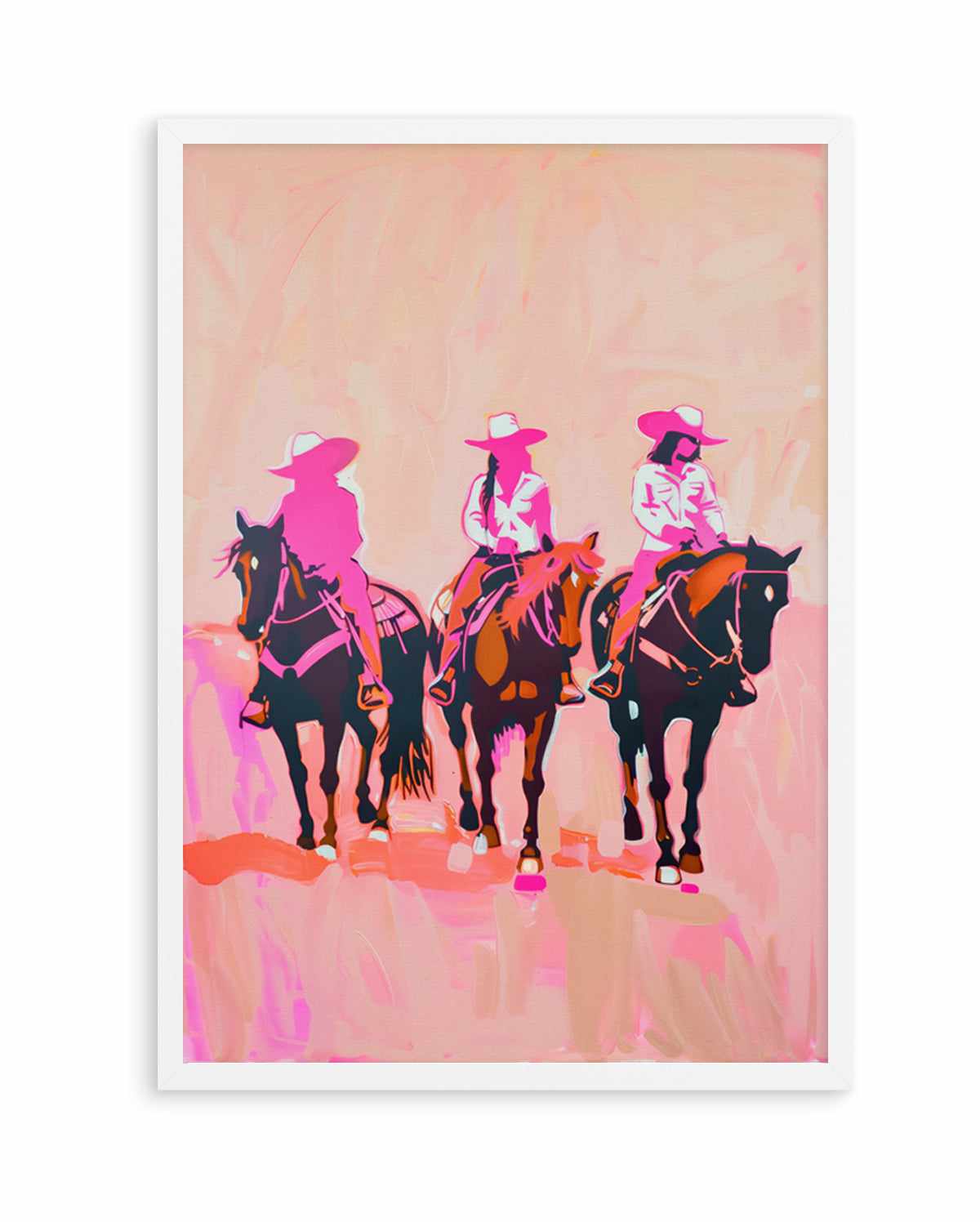 Ride on Cowgirls | Art Print