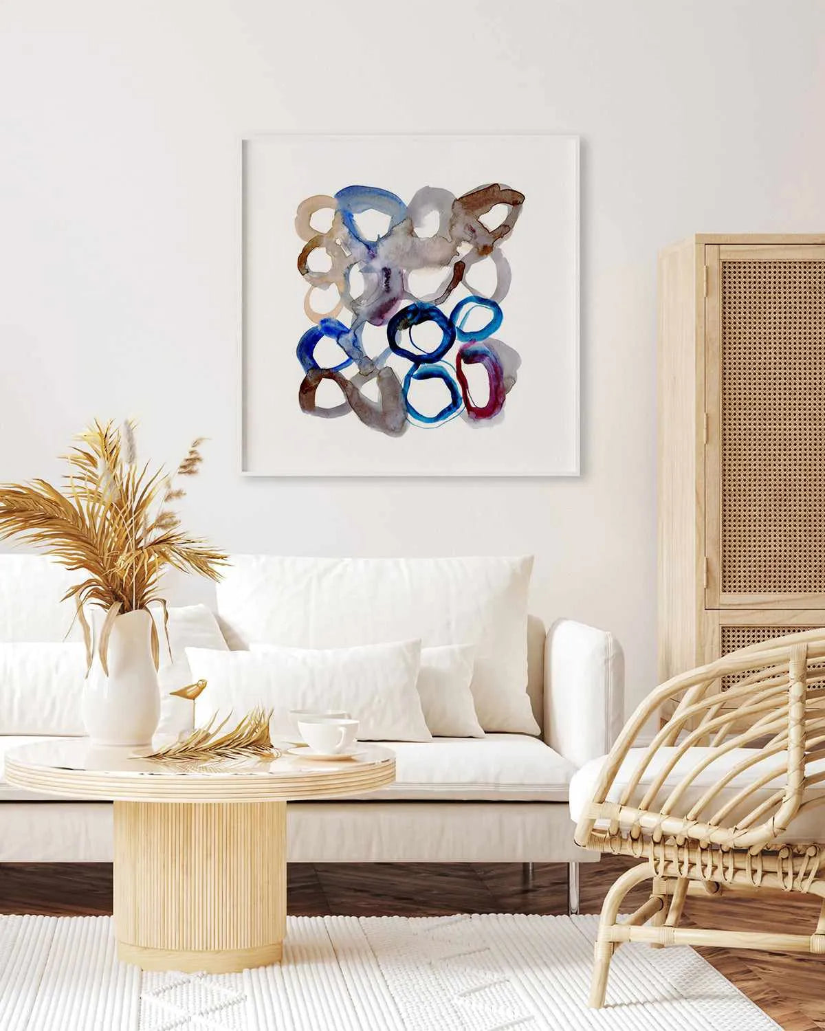 Rings II by Antonia Tzenova Art Print from Olive et Oriel where you can shop wallpaper and artworks online