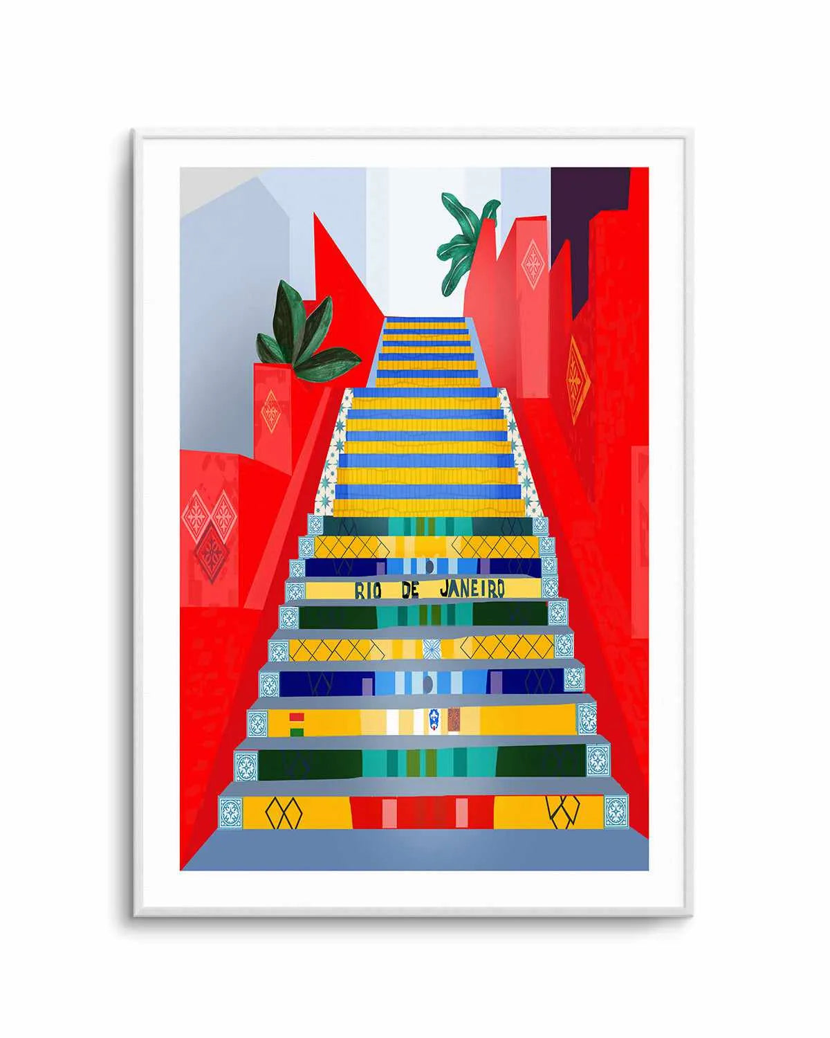 Rio De Janeiro by Petra Lizde Art Print from Olive et Oriel where you can shop wallpaper and artworks online