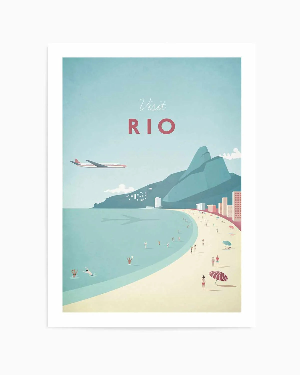 Rio by Henry Rivers Art Print from Olive et Oriel where you can shop wallpaper and artworks online